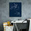Toile épique «Lines In Space 1» par Kamdon Kreations, 20 po x 24 po