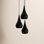 Franconia 3 Light Metal Dimmable Pendant