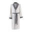 Lord 100% Cotton Velour Male Mid-Calf Bathrobe with Pockets-1304931897-1295171877