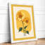 Sunflowers Botanical - Framed Print-1819002408-1819002414