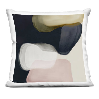 Coussin décoratif contemporain à motif entrelacé, par Irena Orlov