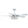 Modern 52 in. Crystal Reversible Ceiling Fan with Light Kit and Remote