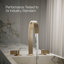 Bec de lavabo de salle de bain avec ruban Composants ™-124974587