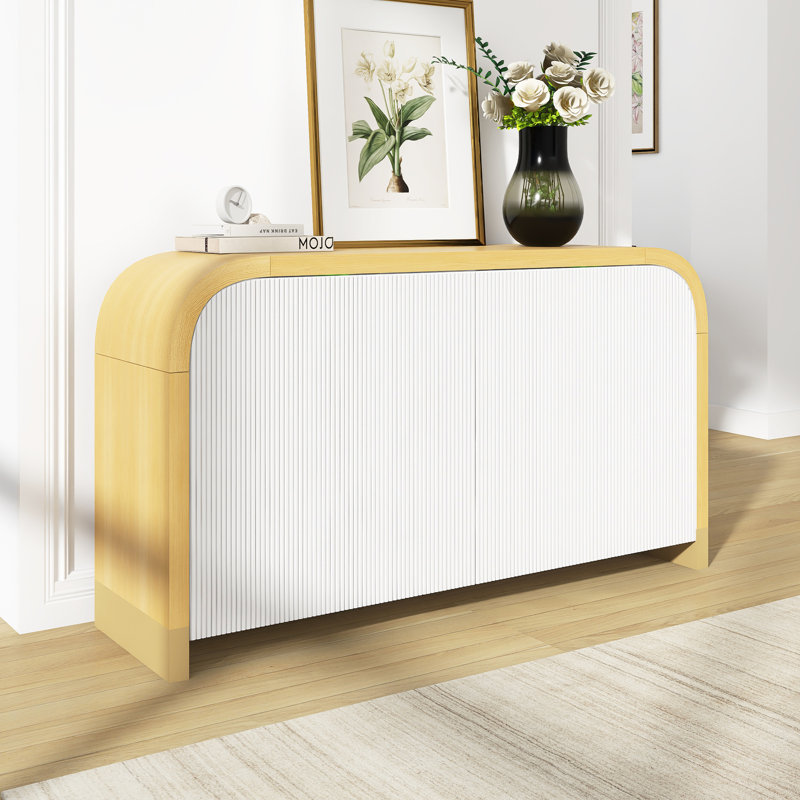 Buffet 4 portes, Blanc