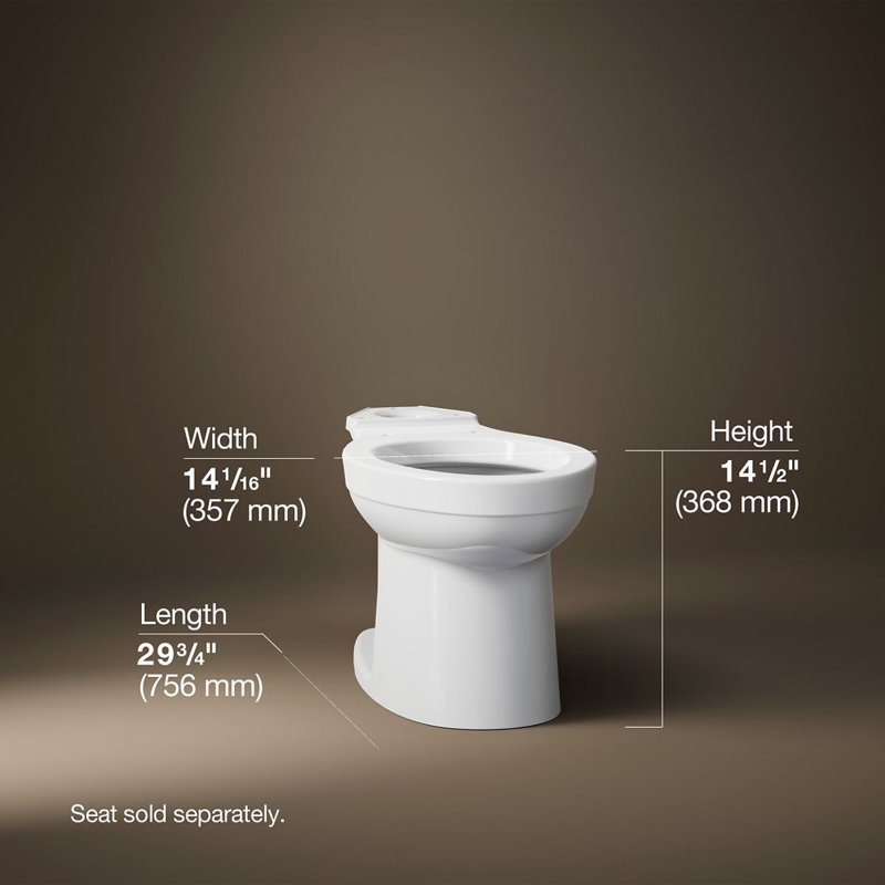 Kingston Elongated Toilet Bowl