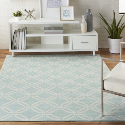 Tapis vert Sheron Eclectic Bohemian