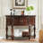 American-style simple retro console table