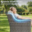 Chaises longues avec coussins Arlene-1305808437