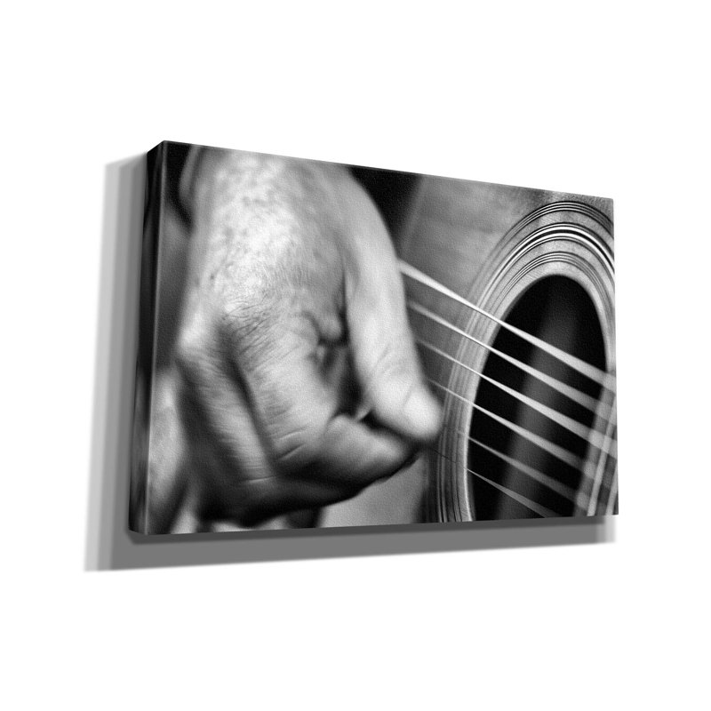 'Busker' by Rick Berk Canvas Wall Art
