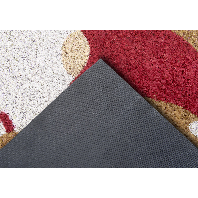 Mix Mats "Christmas Gnomes" doormat is weatherproof and non -slip for the hallway, entrance area, patio or conservatory