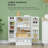Nordic Style Kitchen Cupboard, Kitchen Sideboard Cabinet, Kitchen Pantry Cabinet