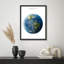 Reproduction d'art mural Earth Earth - Art encadré éducatif inspiré de l'astronomie moderne-119068063-119068067