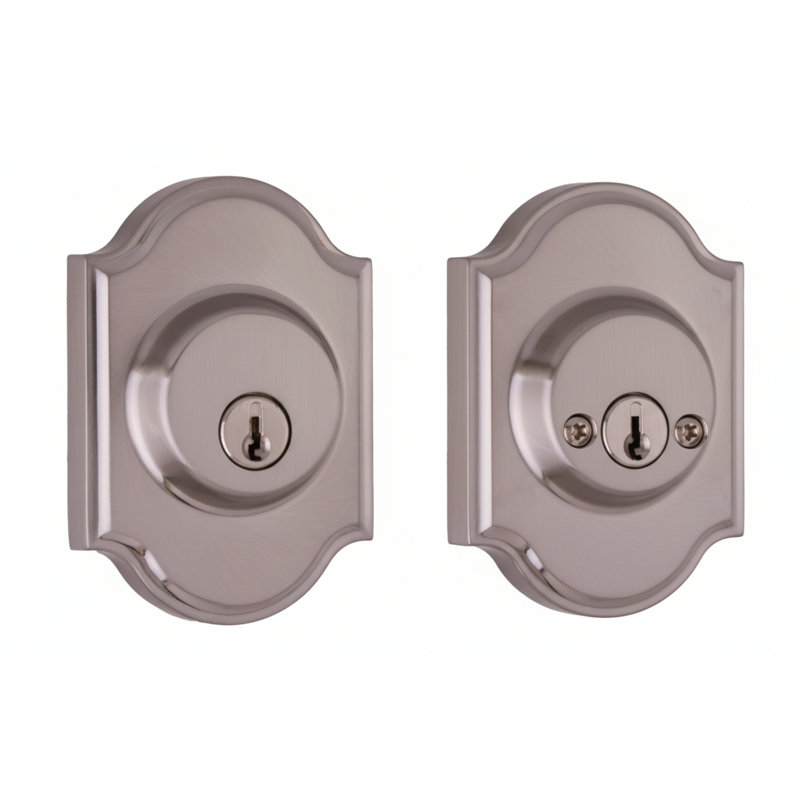 Premiere Double Cylinder Deadbolt, Satin Nickel