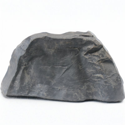  Fausse pierre naturelle décorative pour couverture de roche de jardin pour l'aménagement extérieur, idéale pour cacher les boîtes et les câbles électriques de la pompe à eau de la valve d'irrigation dans la cour ou la pelouse, Squarish Odd Rock