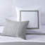 Édredon 8 pièces brodé pour grand - édredon blanc et gris à motifs magnifiques, taies décoratives, coussins décoratifs euro-118740255-118740253