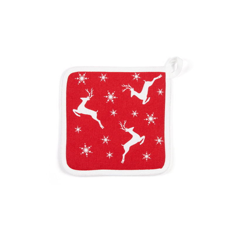 Excelsa Cotton Potholder & Oven Mitt Set