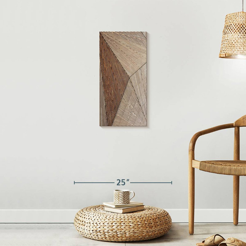 " Wooden Structure Canvas Print ", 24" H x 12" W x 1.25" D