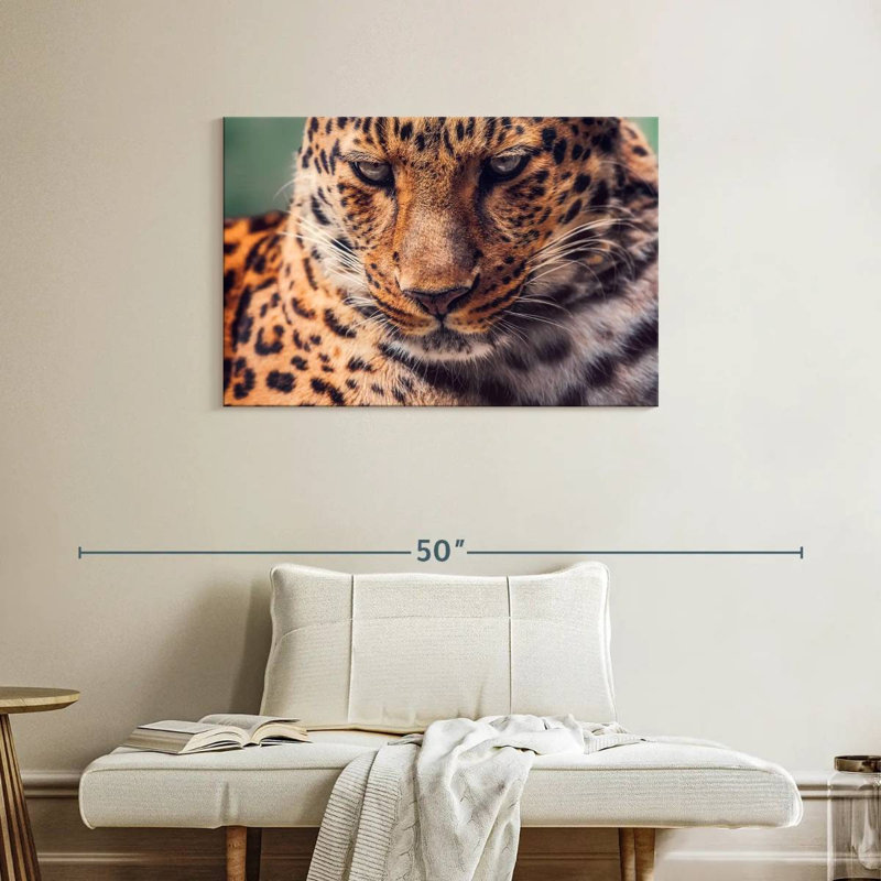 Jaded Leopard, 24" H x 36" W