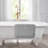Laura Ashley Heathered Crochet Border Bath Rug 1-Piece-116318668-106694196