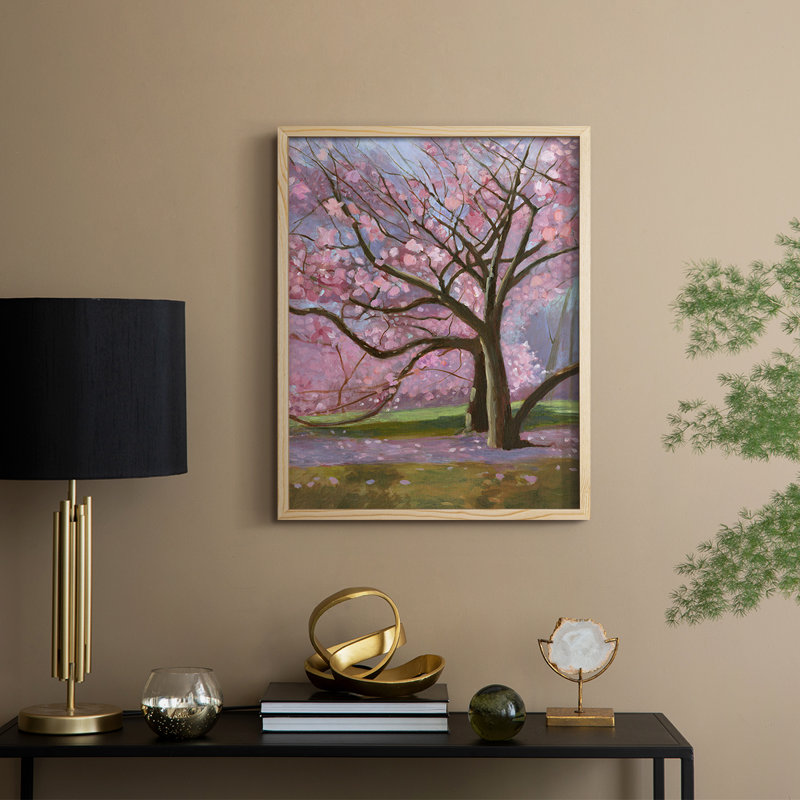 Maggie Framed Print - Solid Wood, 15" H x 12" W