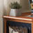 Vintage solid wood retractable makeup vanity set