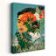 «Frida In Henri's Garden Abstract Flower Landscape», reproduction d'art murale-130643141