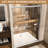 Aluminum Double Sliding Shower Door, 60" W X 72" H, 1/4" (6Mm) Clear Tempered Glass With - Shatter Film, Corrosion Handles, Adjustable Width For Bathroom Wide Frame Door Glass, Proof And Dual
