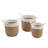 Saro Narelle Collection 80% Pandanus - 20% Plastic Basket