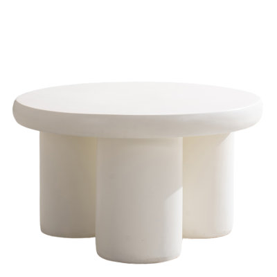 Round Magnesium Oxide Coffee Table