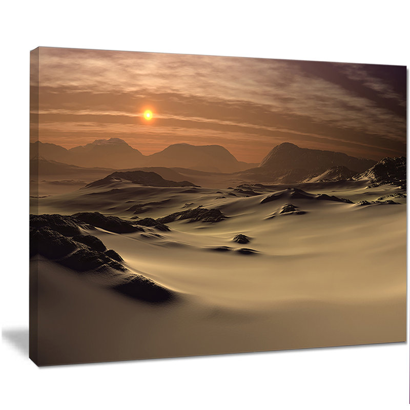« magnifique brown belle terrain », impression sur toile tendue, H 30 po x l 40 po x P 1 po