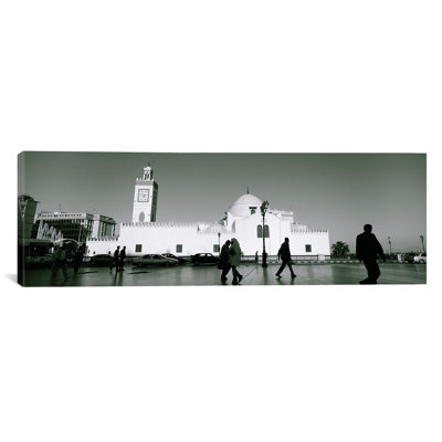 " Cars Parked In Front Of A Mosque, Jamaa-El-Jedid, Algiers, Algeria " by Panoramic Images