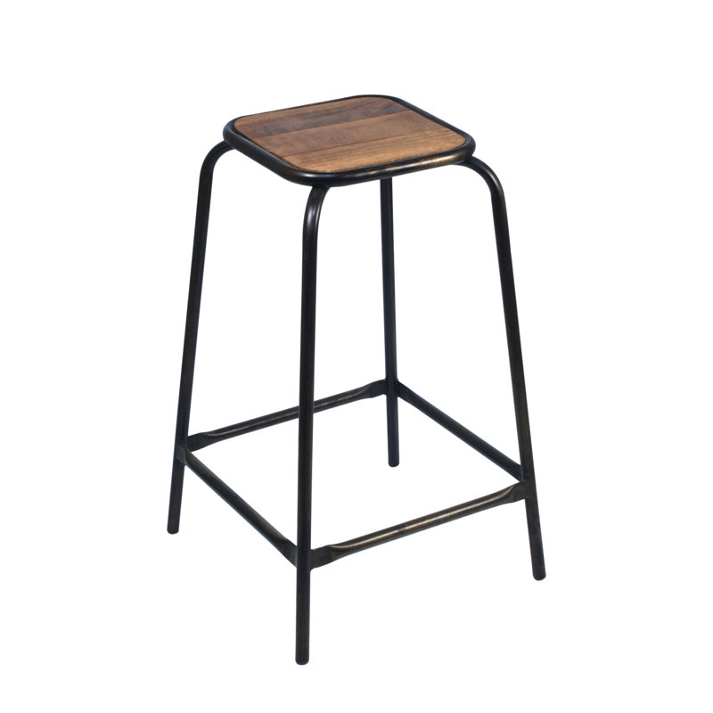 Bowersville Counter Stool with Metal Frame
