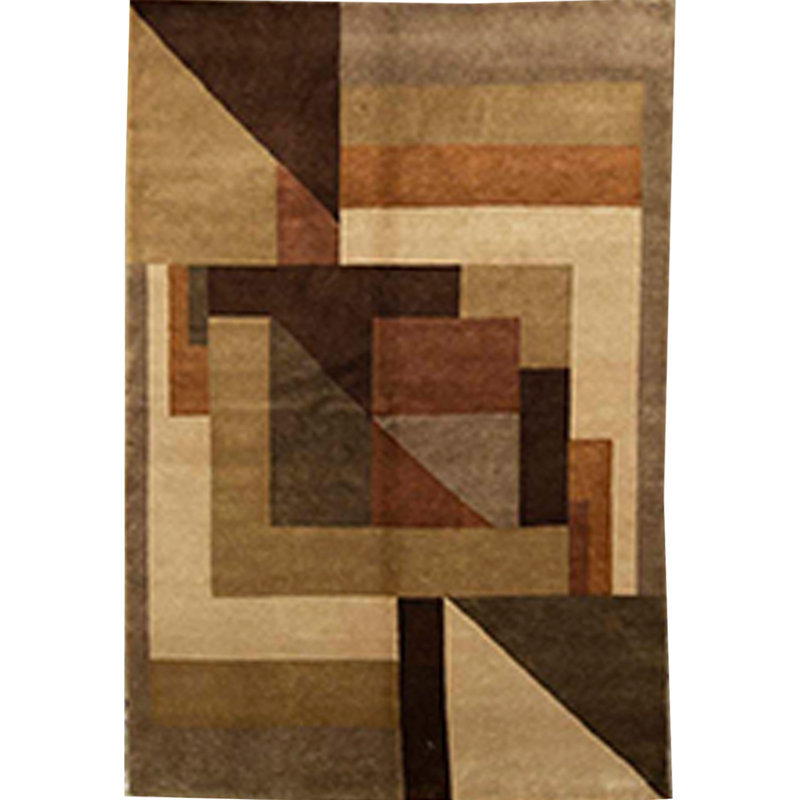 Himalayan Wool Abstract Area Rug
