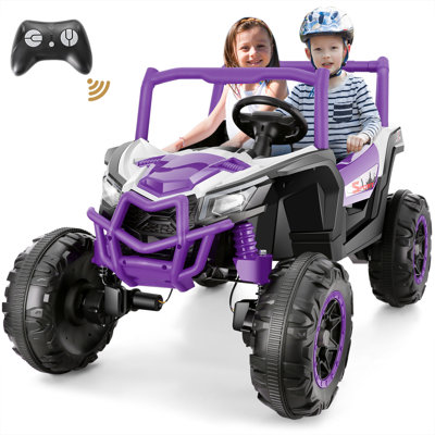 24V 2 Seater 4WD Electric Ride On UTV Battery Power Car for Kids with Parent Remote Control -  DreamDwell Home, US01+CBM180853_MP#ROO