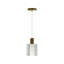 1 - Light Natural Chandelier Pendant