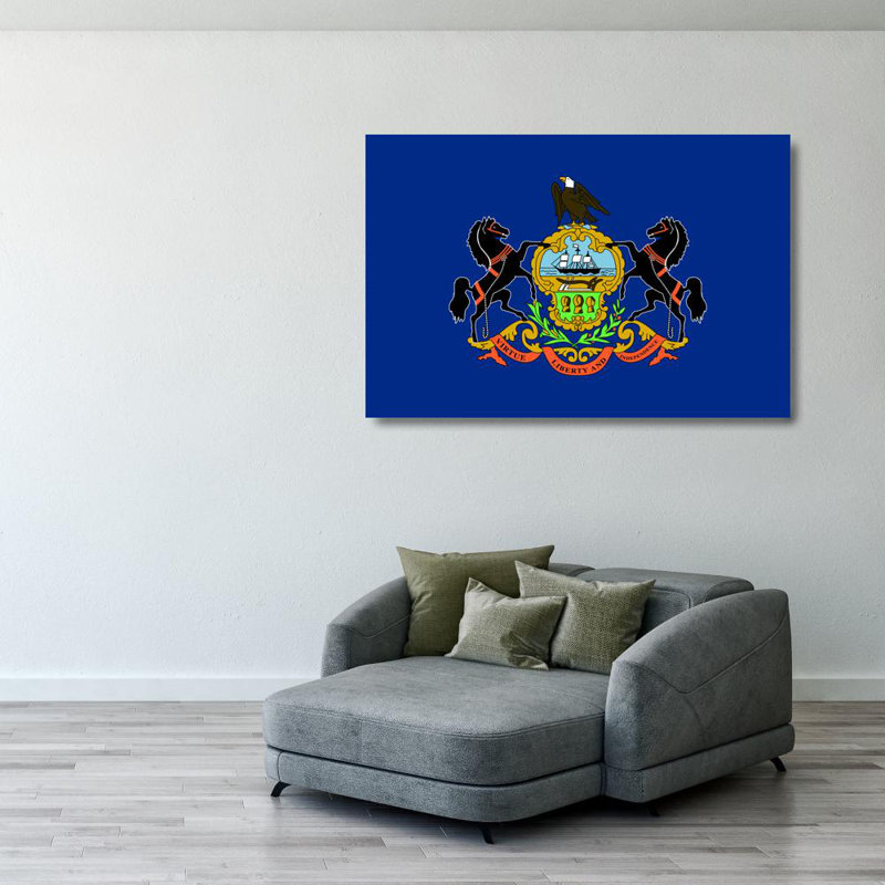 Pennsylvania, H 27 po x l 40 po