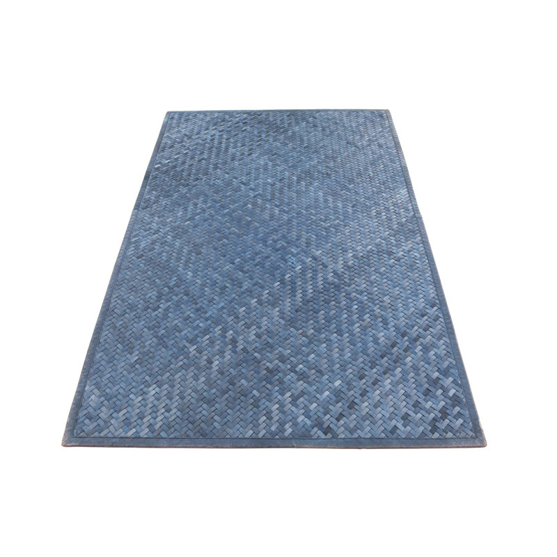 Tapis bleu Orlowski