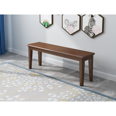 Spero Entryway Bench Dining Bench Solid Wood End of Bed Bench