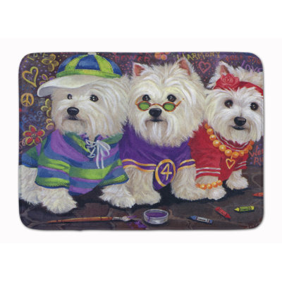 Tapis pour salle de bain Westie Free Spirits