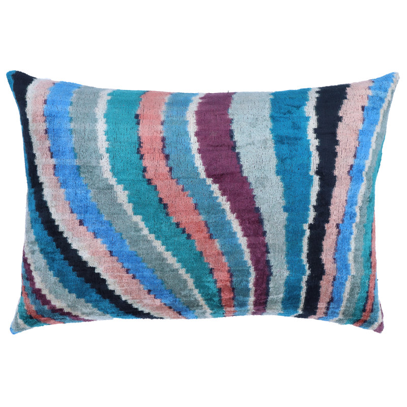 Housse de coussin décoratif de luxe faite à la main et insert de plumes de canard de qualité supérieure