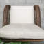 Chaise de patio pivotante avec coussins Ambrin-1504309541