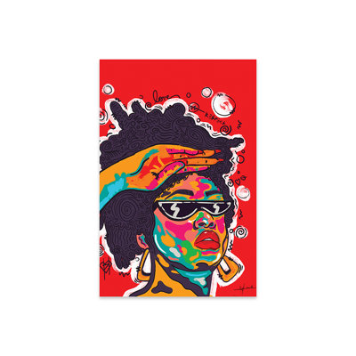 Respect by Nuwarhol  Unframed Graphic Art