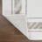 Maythel Classic Border Marble Pattern High-Low Silver/Gold Rug-920131141