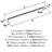 Esquire 24" Center to Center Appliance Pull-92144732