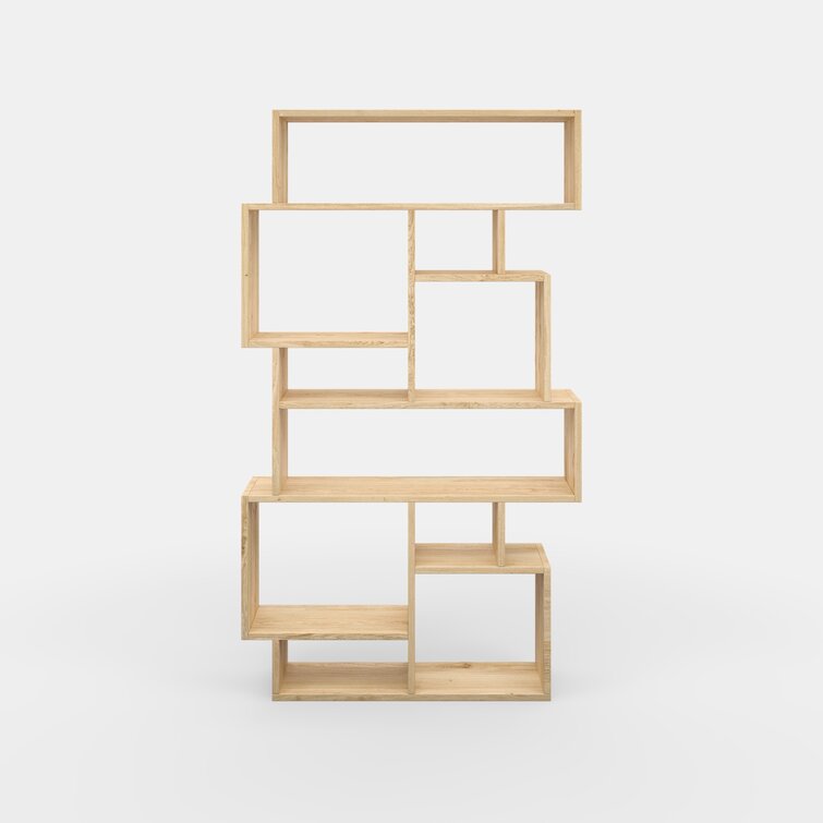 Ottley Library Bookcase Brayden Studio Finish: Pure White