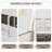56-60 "W X 60" H Frameless | Single Sliding | Bathtub Shower Door | 1/4 Inch Transparent Glass With Explosion Proof Film | Stainless Steel Handle | Square Tube Track | Brushed Nickel-121345049