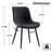 Modern Dining Chairs Faux Leather Upholstered Kitchen Chairs Side Chair With Metal Legs-453452130