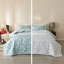 Ensemble de courtepointe réversible Blue Enchanted Woods-792292712
