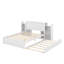 Lit plateforme avec rangement et tablettes gigognes-734126471