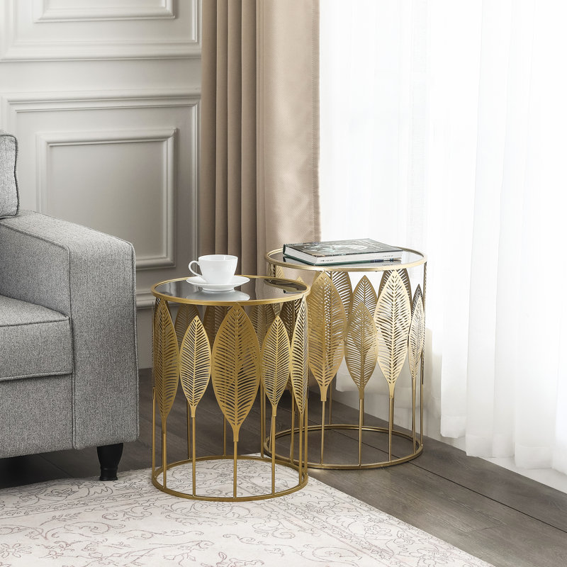 Metal End Table